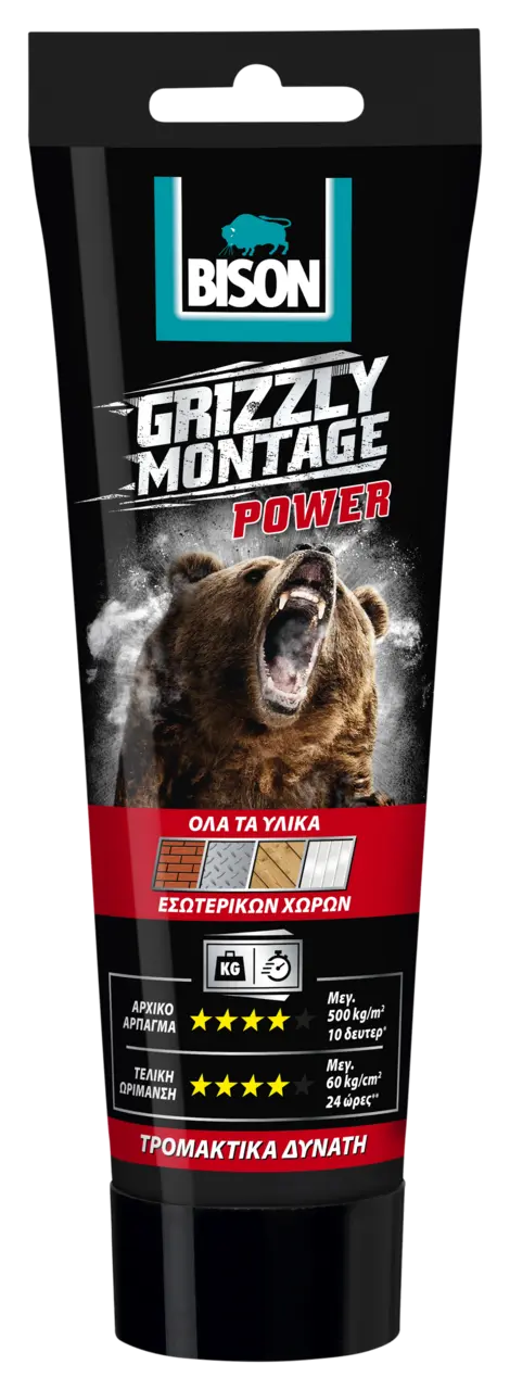 6314607-Article-pack-shot-front-straight-en-277-Bison-12-EL-BISONGRIZZLYMONTAGEPOWERWHITETUBE250g