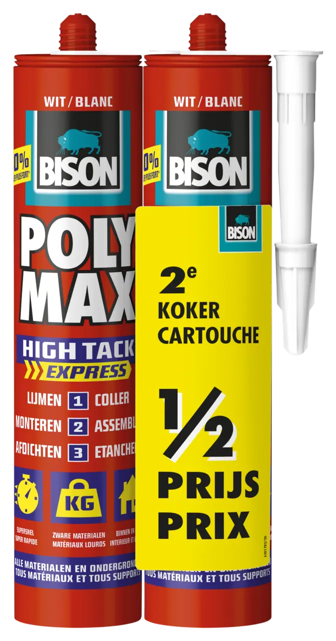 6316016-Article-pack-shot-front-straight-en-100-Bison-NLFR-PolyMaxHighTackExpressWit6316016-Article-pack-shot-front-straigh