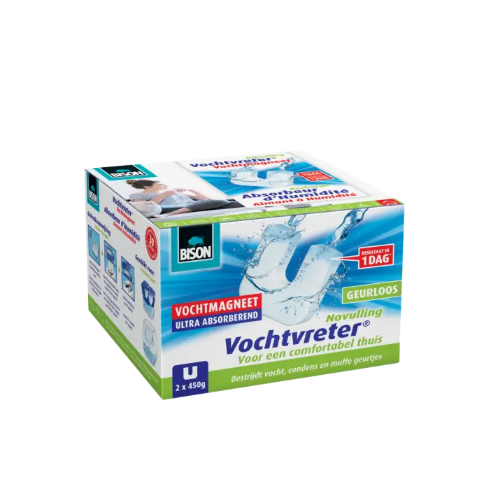 6313269-Bison-Vochtvreter-Vochtmagneet-Neutral-Right-2x450g-NL