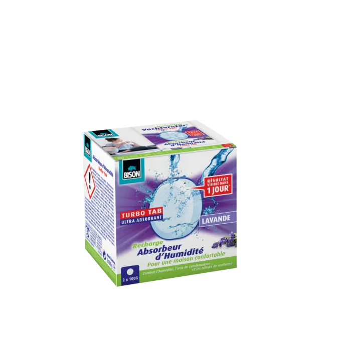6313419-Bison-Turbotab-Vochtvreter-Lavendel-Left-2x100g-FR