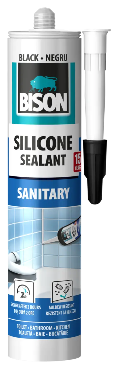 6314655-Article-pack-shot-front-straight-en-283-Bison-280ml-MultiLanguage-SiliconeSanitaryBlack
